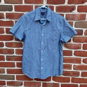 J. Crew Blue Button Up Collared Shirt